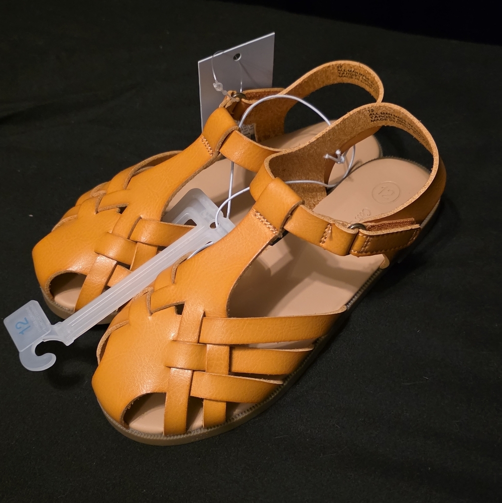 Size 12 Girls Ella Fisherman Sandals Cat & Jack - Picture 2 of 4